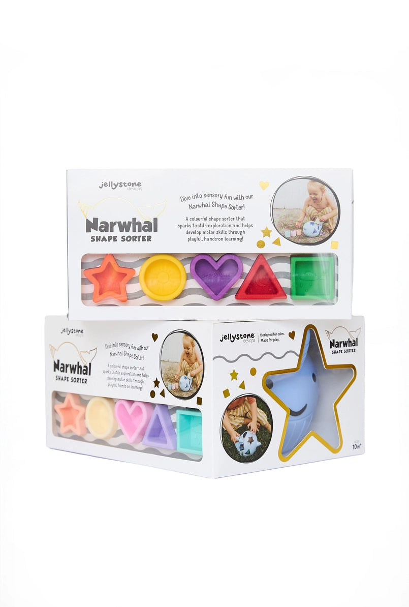 Narwhal Shape Sorter
