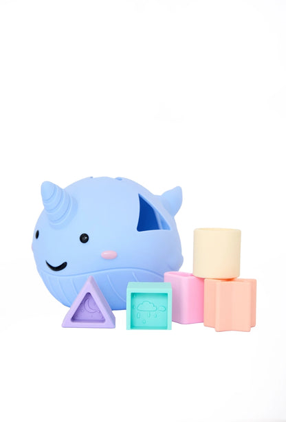 Narwhal Shape Sorter