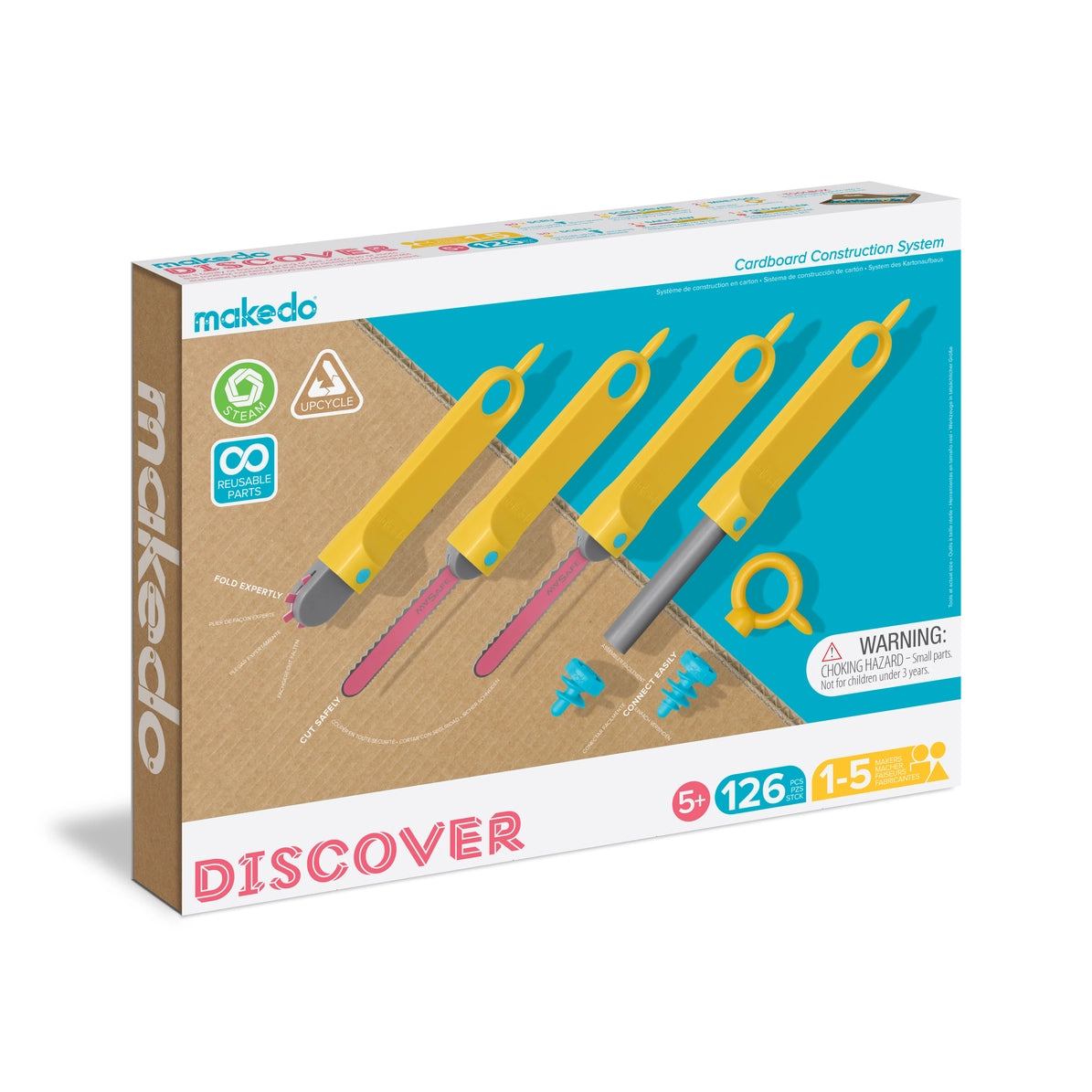 Discover | Cardboard Construction Toolkit 1-5 Makers