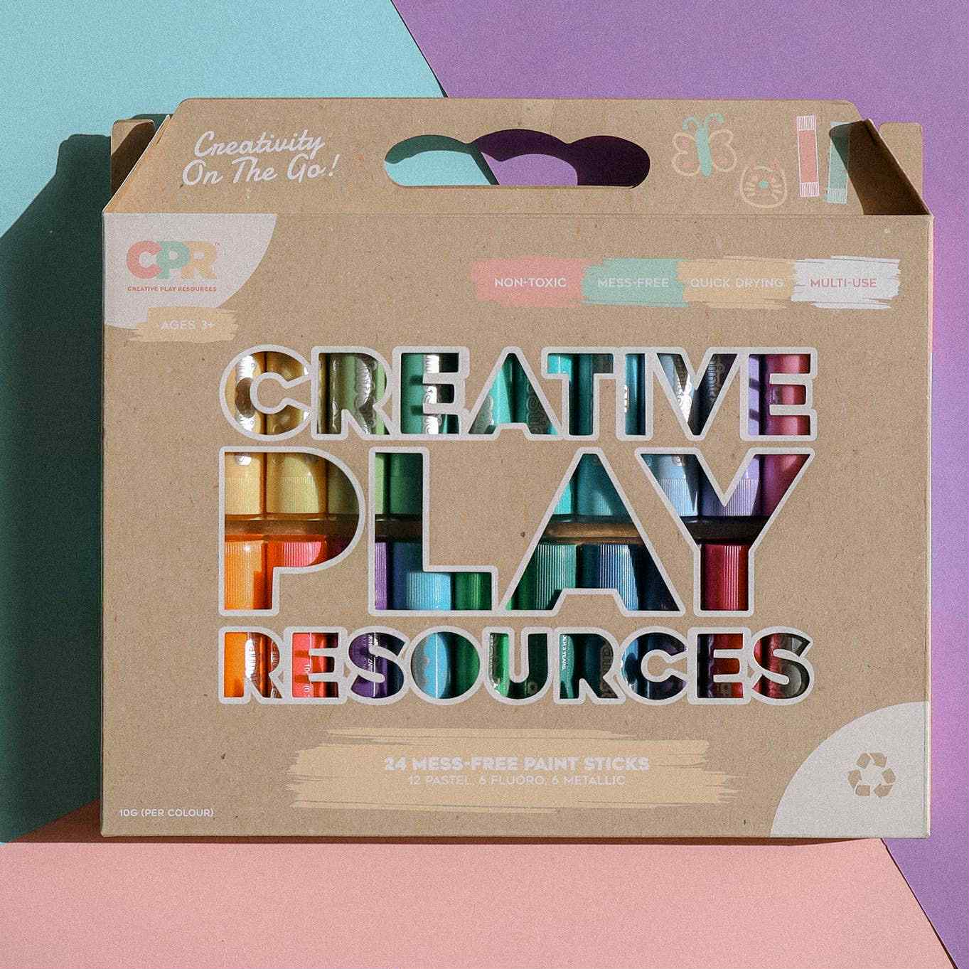 Mess-Free Paint Sticks